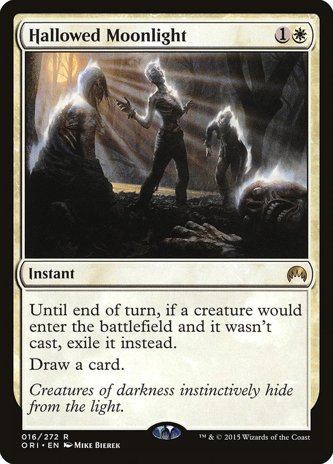 Hallowed Moonlight - Magic Origins-(016)-Foil