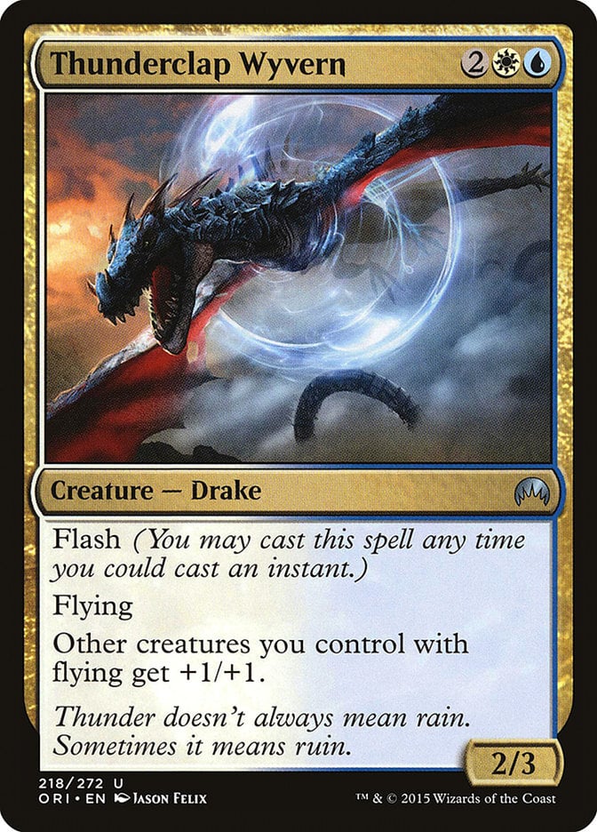 Thunderclap Wyvern - Magic Origins-(218)