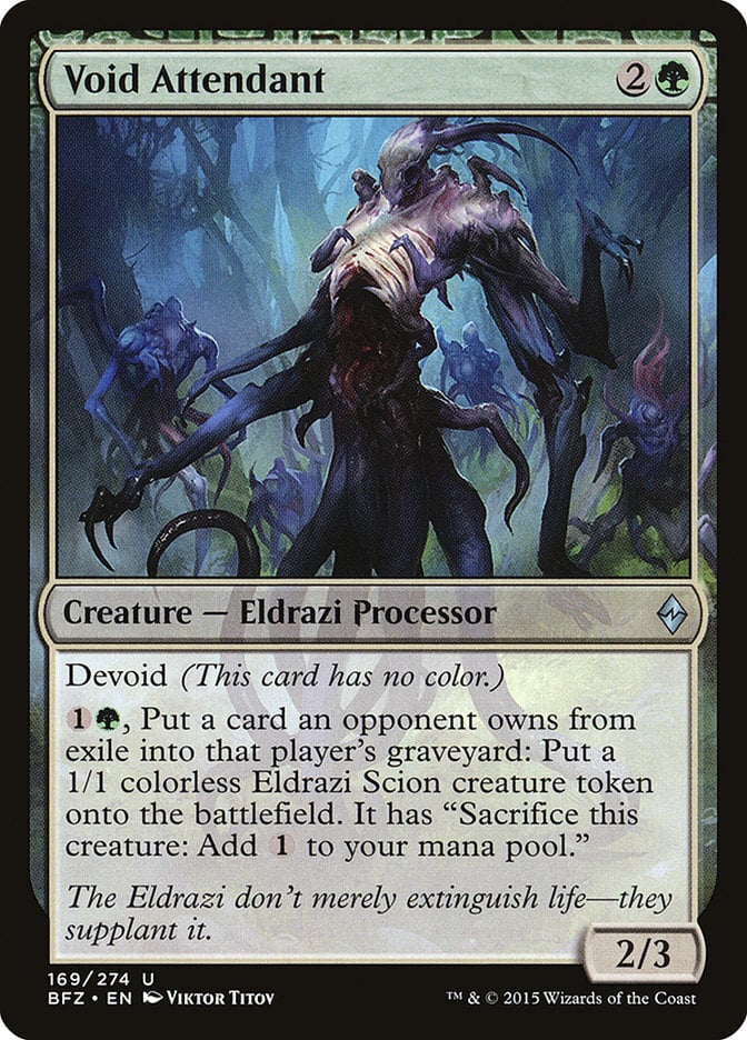Void Attendant - Battle for Zendikar-(169)-Foil