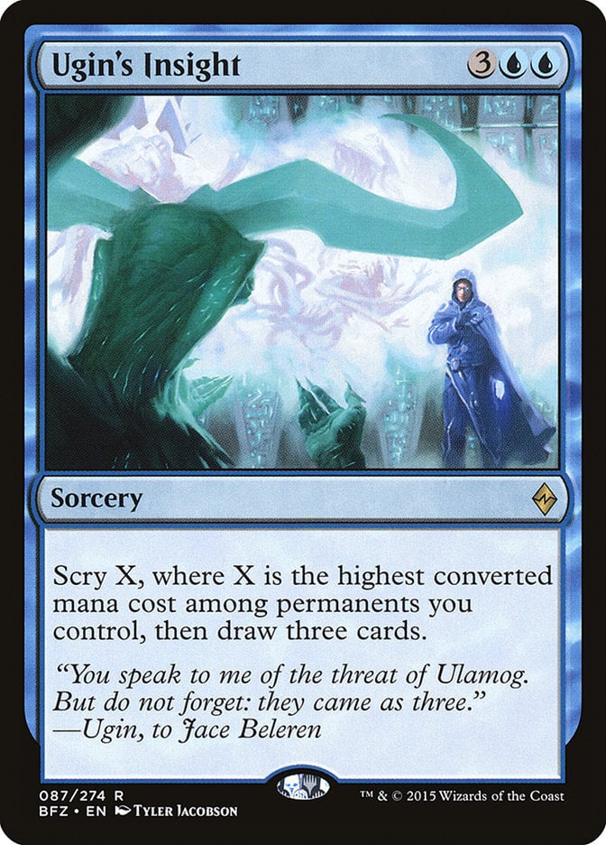 Ugin's Insight - Battle for Zendikar-(087)