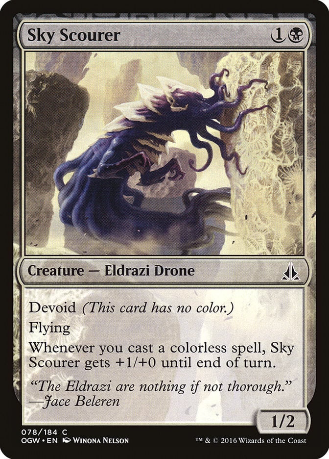 Sky Scourer - Oath of the Gatewatch-(078)-Foil
