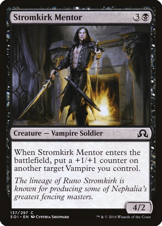 Stromkirk Mentor - Shadows over Innistrad-(137)