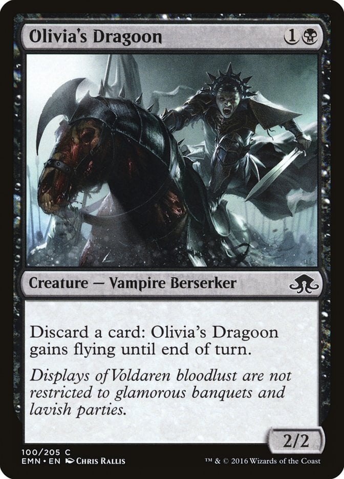 Olivia's Dragoon - Eldritch Moon-(100)