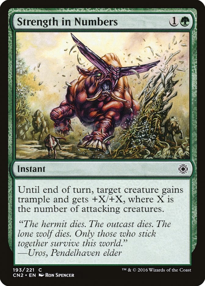 Strength in Numbers - Conspiracy: Take the Crown-(193)-Foil