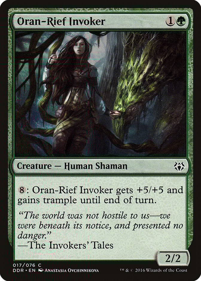 Oran-Rief Invoker - Duel Decks: Nissa vs. Ob Nixilis-(017)