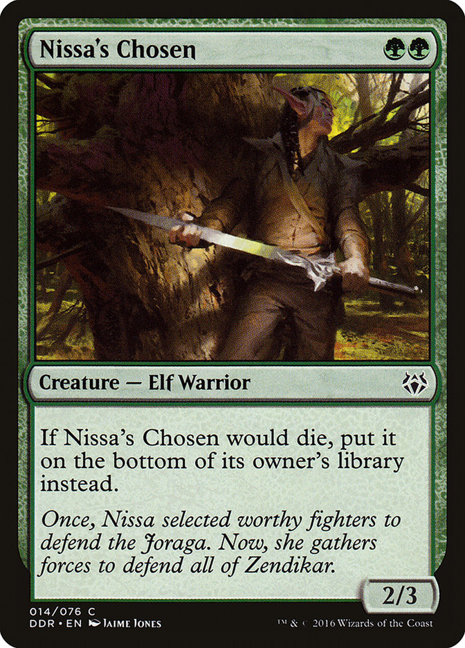 Nissa's Chosen - Duel Decks: Nissa vs. Ob Nixilis-(014)
