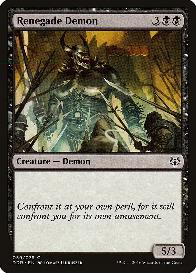 Renegade Demon - Duel Decks: Nissa vs. Ob Nixilis-(059)