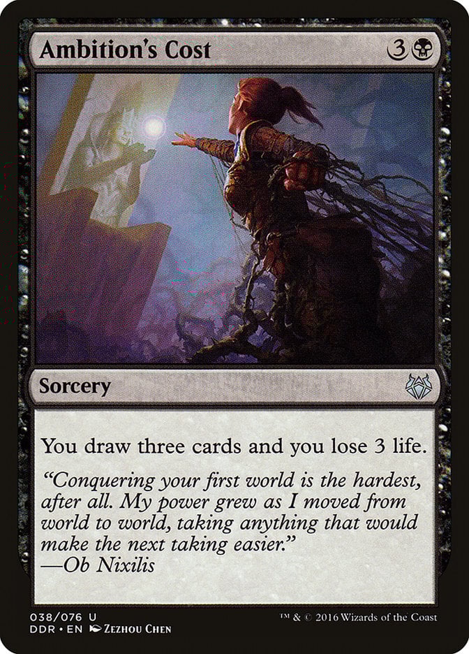 Ambition's Cost - Duel Decks: Nissa vs. Ob Nixilis-(038)