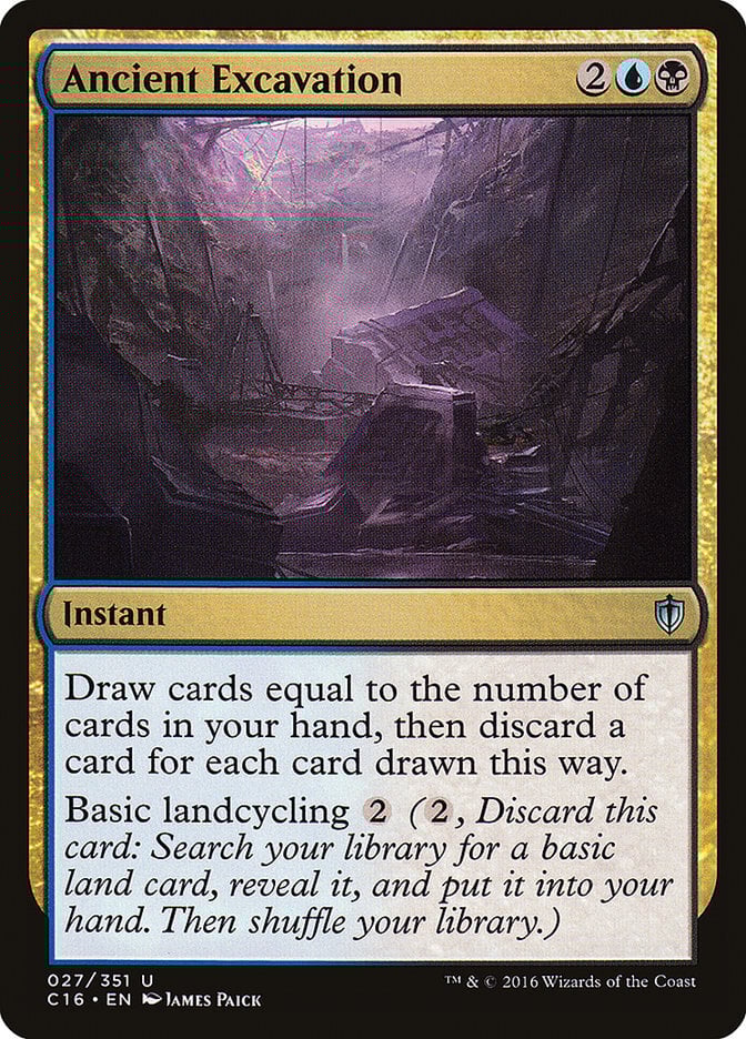 Ancient Excavation - Commander 2016-(027)