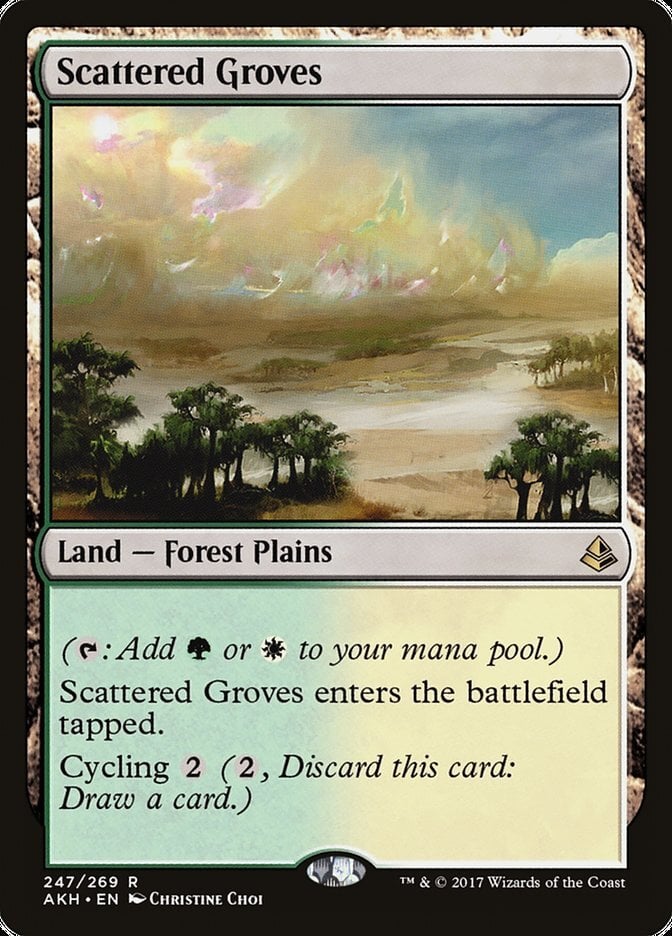 Scattered Groves - Amonkhet-(247)-Foil
