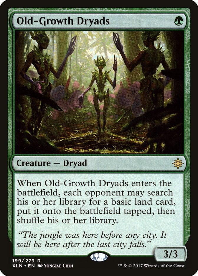 Old-Growth Dryads - Ixalan-(199)-Foil