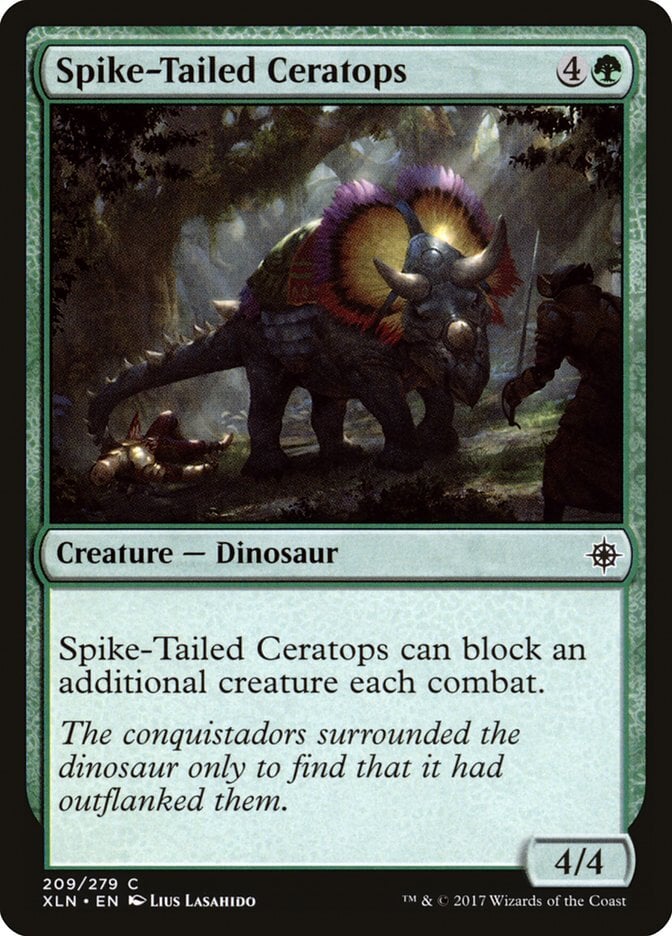 Spike-Tailed Ceratops - Ixalan-(209)