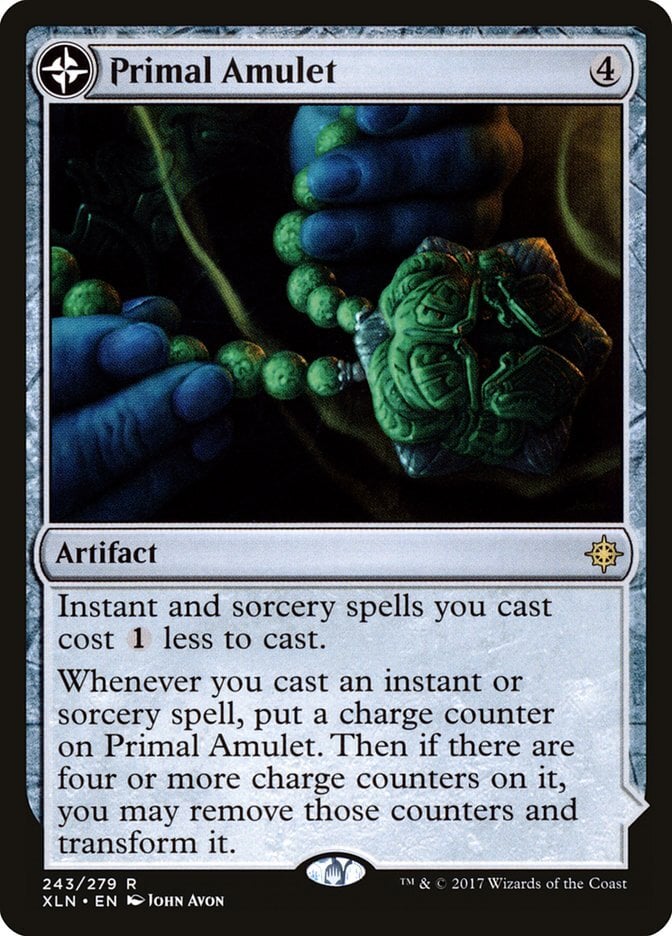 Primal Amulet // Primal Wellspring - Ixalan-(243)