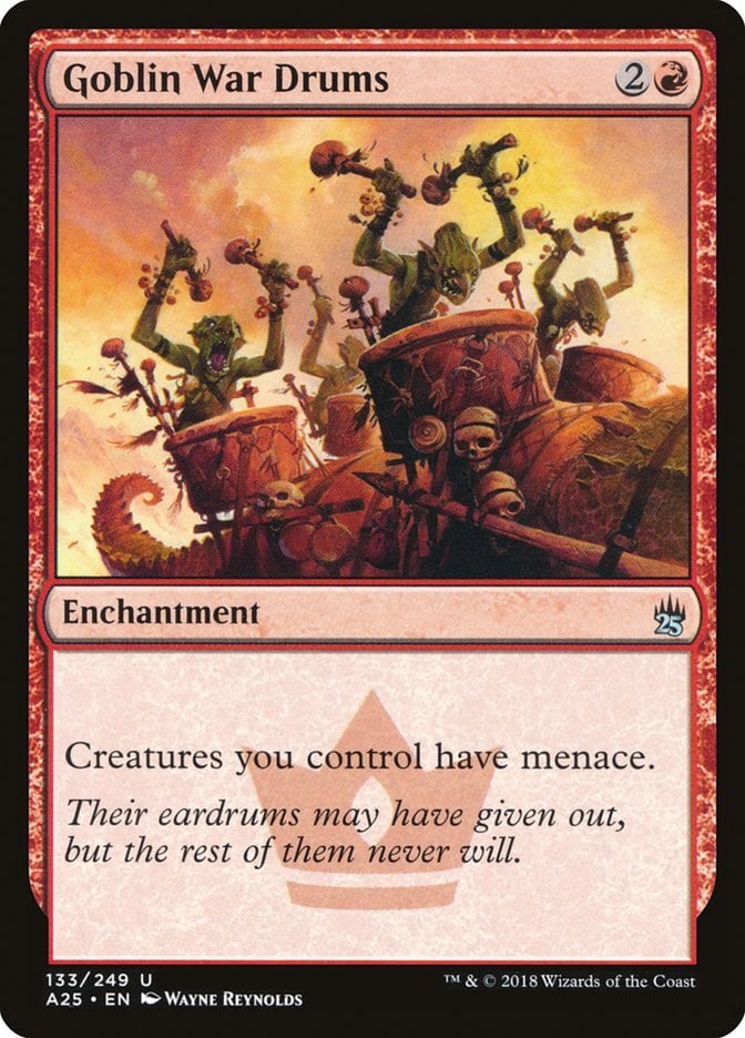 Goblin War Drums - Masters 25-(133)-Foil