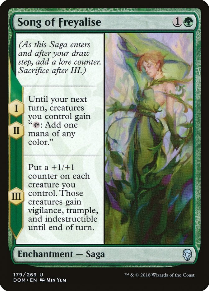 Song of Freyalise - Dominaria-(179)-Foil