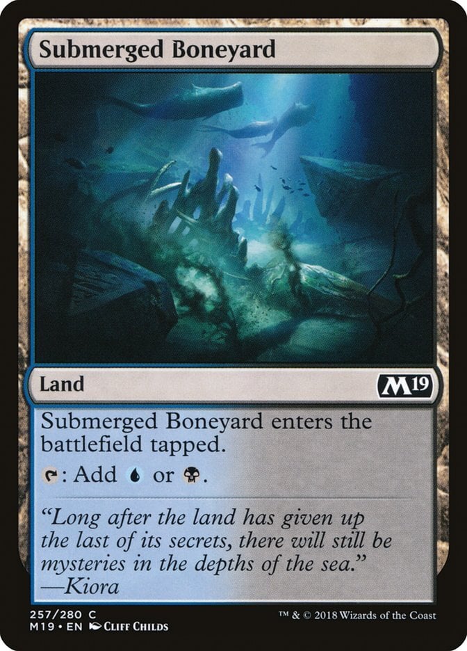 Submerged Boneyard - Core Set 2019-(257)