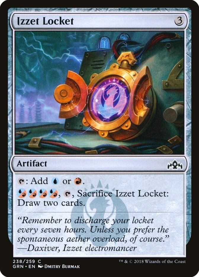 Izzet Locket - Guilds of Ravnica-(238)-Foil