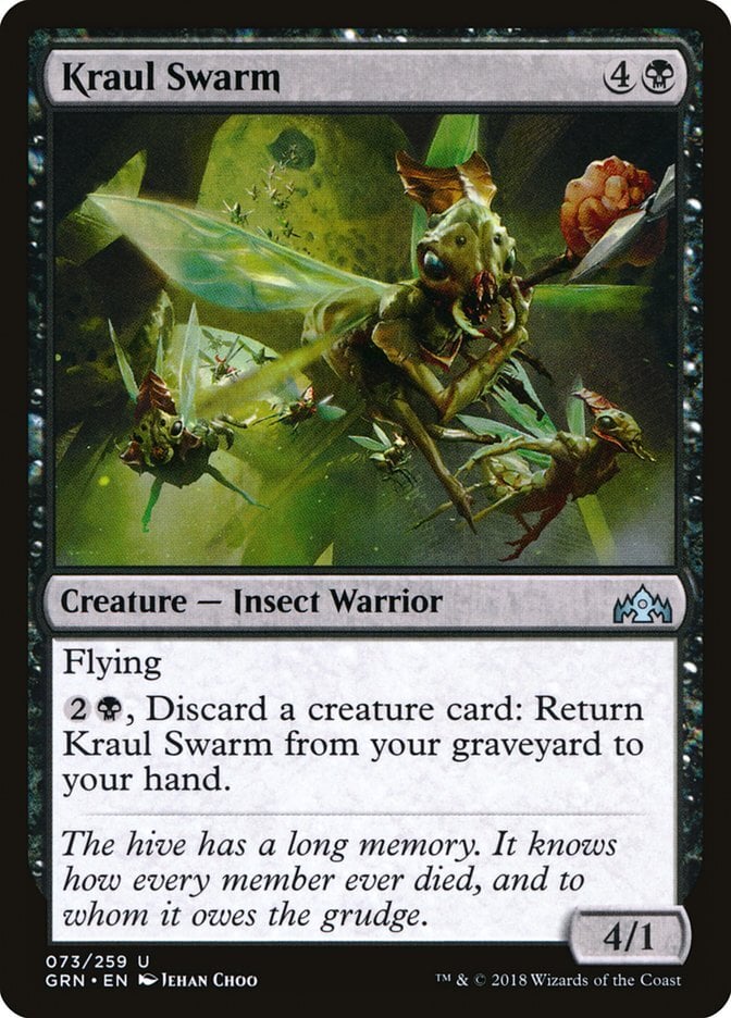 Kraul Swarm - Guilds of Ravnica-(073)-Foil