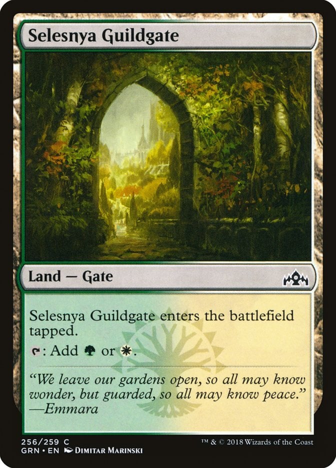 Selesnya Guildgate - Guilds of Ravnica-(256)-Foil