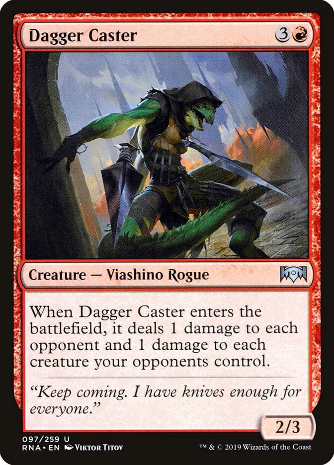 Dagger Caster - Ravnica Allegiance-(097)-Foil