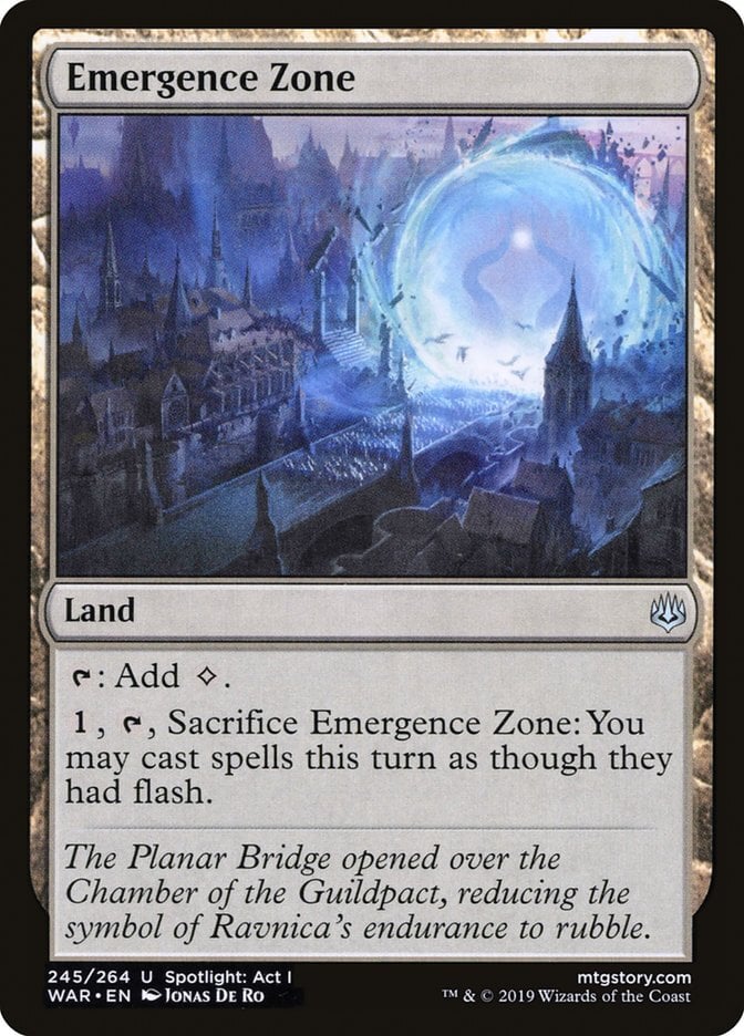 Emergence Zone - War of the Spark-(245)-Foil