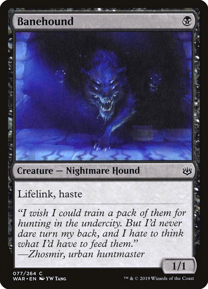 Banehound - War of the Spark-(077)-Foil