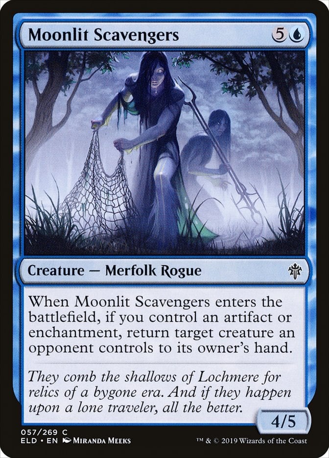 Moonlit Scavengers - Throne of Eldraine-(057)-Foil