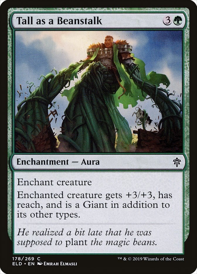Tall as a Beanstalk - Throne of Eldraine-(178)-Foil