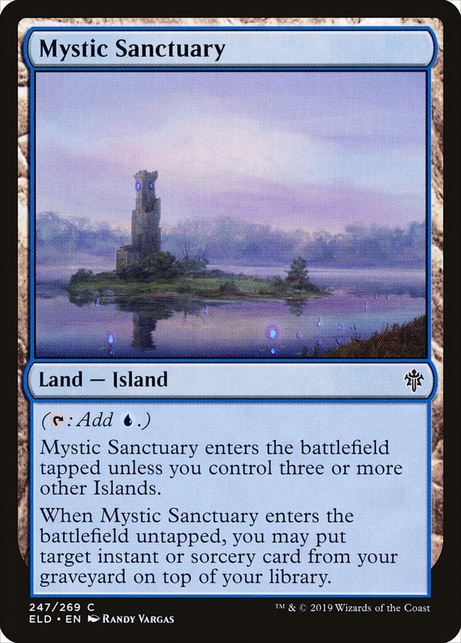 Mystic Sanctuary - Throne of Eldraine-(247)-Foil
