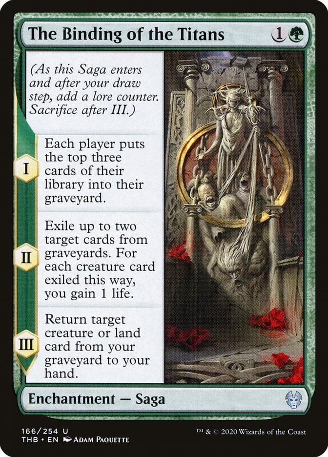 The Binding of the Titans - Theros Beyond Death-(166)-Foil