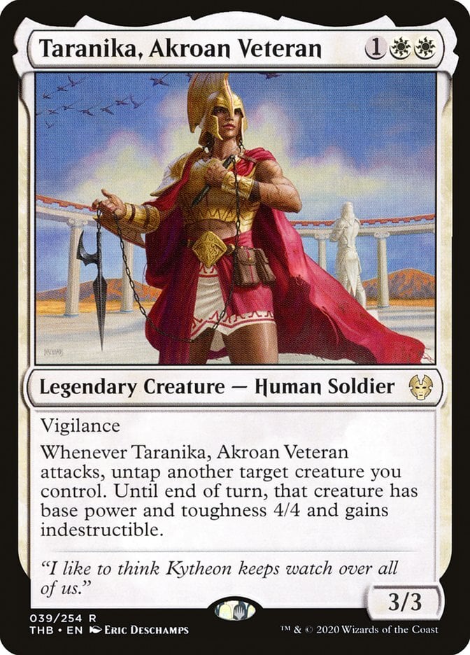 Taranika, Akroan Veteran - Theros Beyond Death-(039)