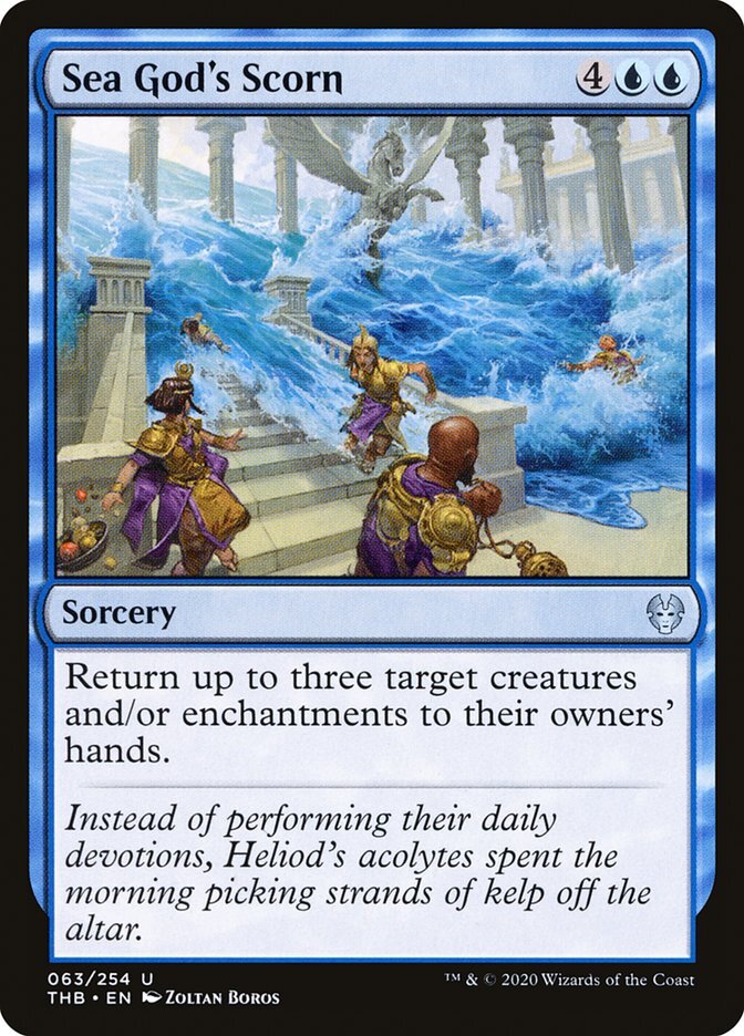 Sea God's Scorn - Theros Beyond Death-(063)-Foil