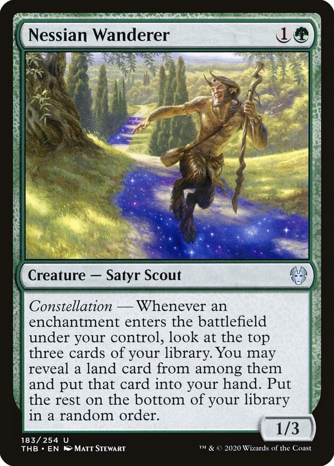 Nessian Wanderer - Theros Beyond Death-(183)-Foil