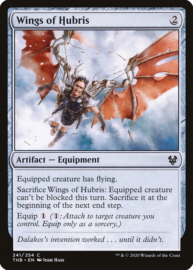 Wings of Hubris - Theros Beyond Death-(241)-Foil