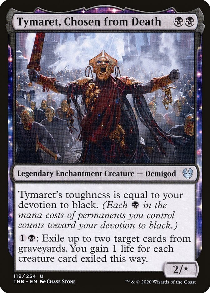 Tymaret, Chosen from Death - Theros Beyond Death-(119)-Foil