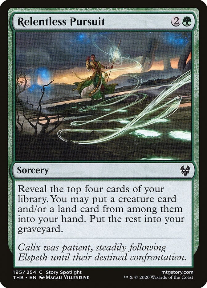 Relentless Pursuit - Theros Beyond Death-(195)-Foil