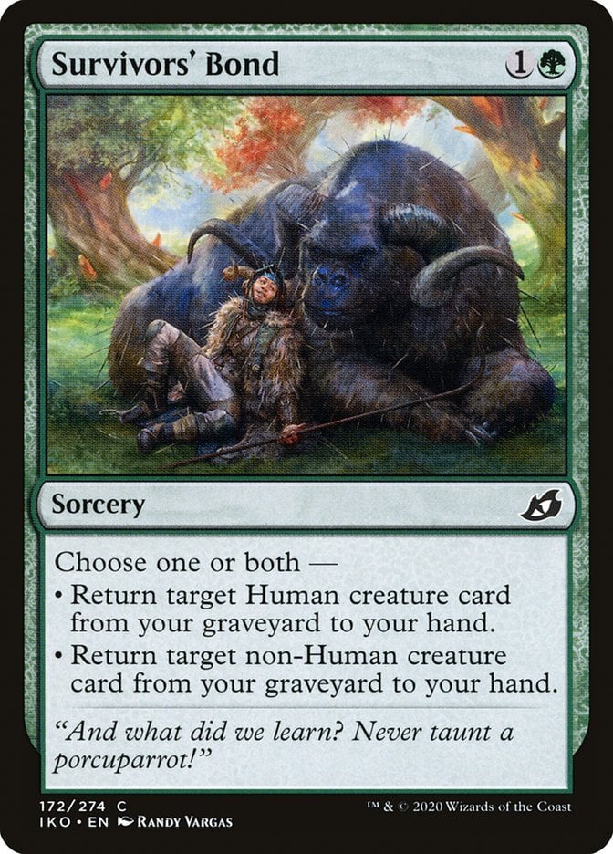 Survivors' Bond - Ikoria: Lair of Behemoths-(172)-Foil