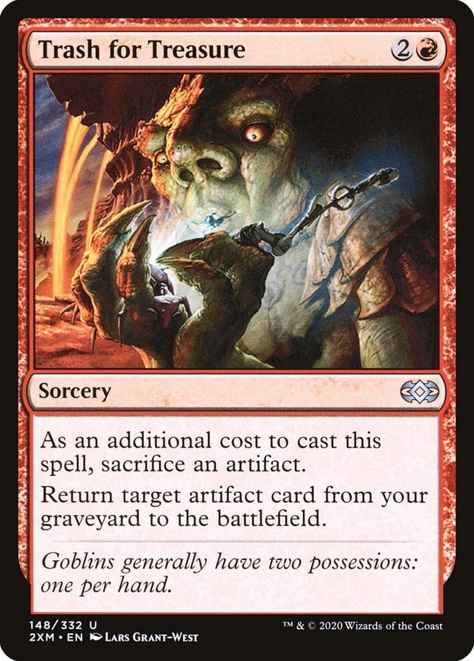 Trash for Treasure - Double Masters-(148)-Foil