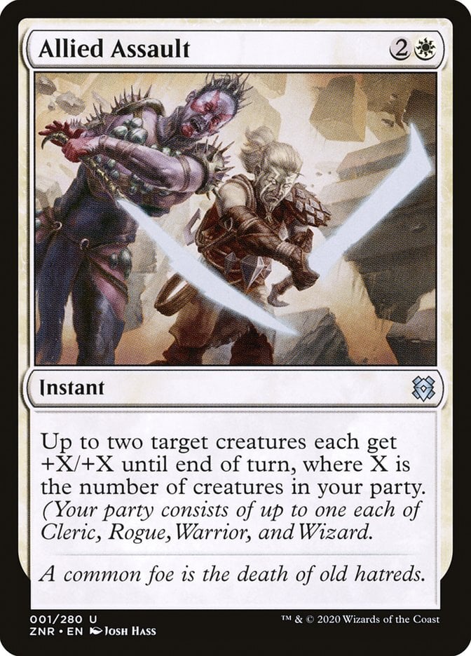 Allied Assault - Zendikar Rising-(001)-Foil