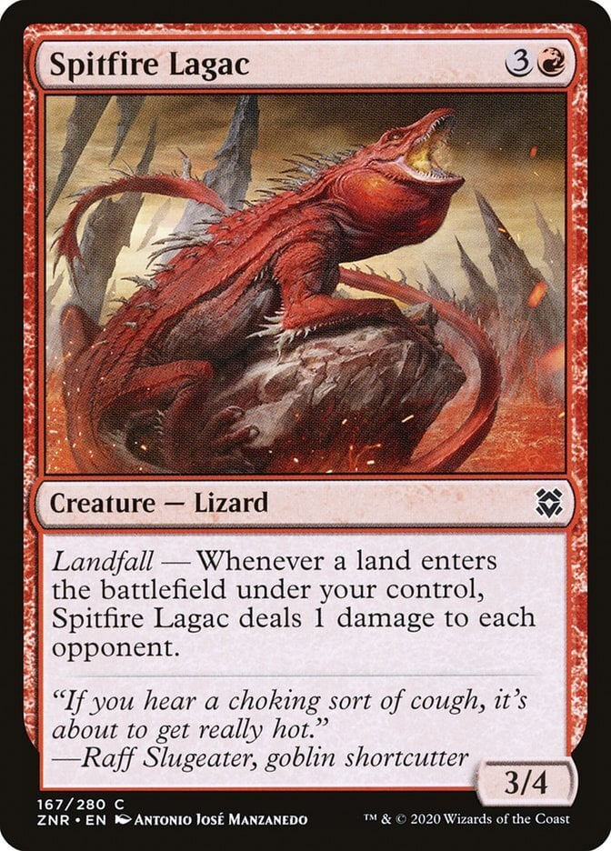 Spitfire Lagac - Zendikar Rising-(167)-Foil