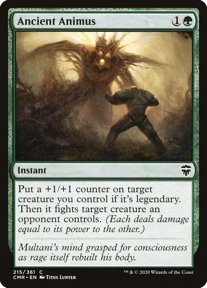 Ancient Animus - Commander Legends-(215)-Foil