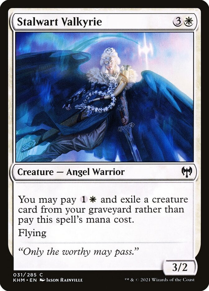 Stalwart Valkyrie - Kaldheim-(031)-Foil