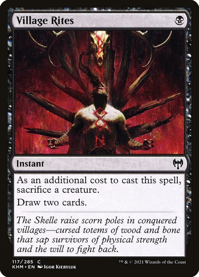 Village Rites - Kaldheim-(117)-Foil