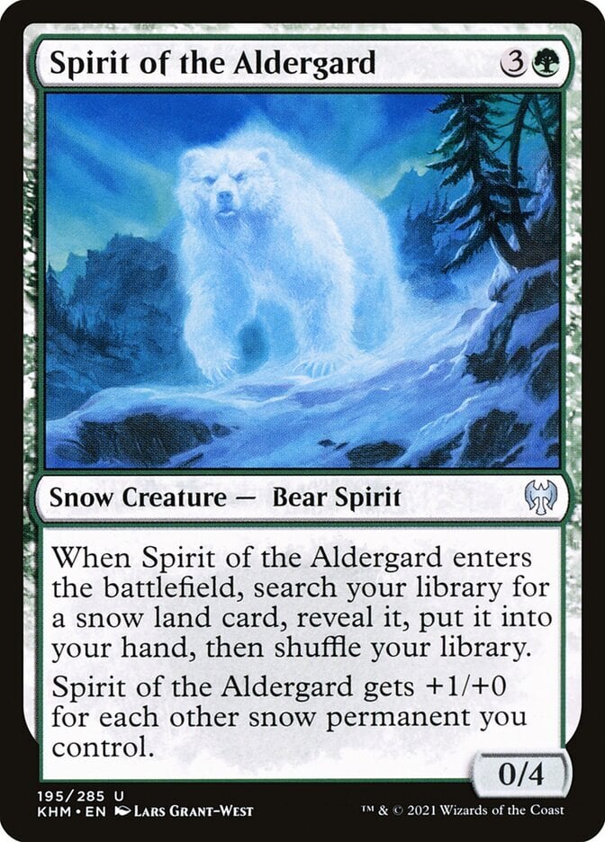 Spirit of the Aldergard - Kaldheim-(195)-Foil