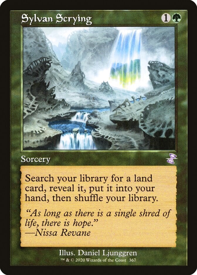 Sylvan Scrying - Time Spiral Remastered-(367)
