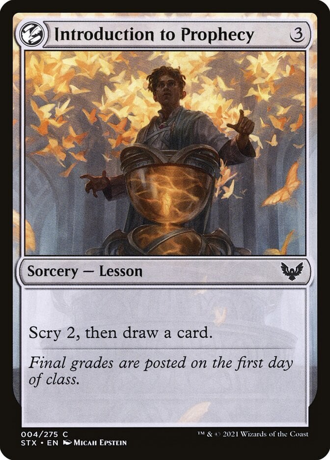 Introduction to Prophecy - Strixhaven: School of Mages-(004)-Foil