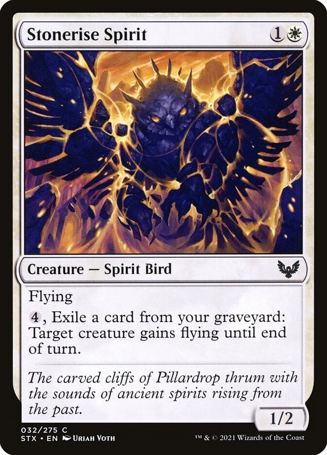 Stonerise Spirit - Strixhaven: School of Mages-(032)-Foil