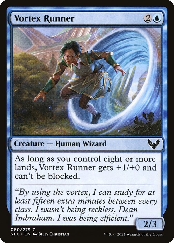 Vortex Runner - Strixhaven: School of Mages-(060)-Foil