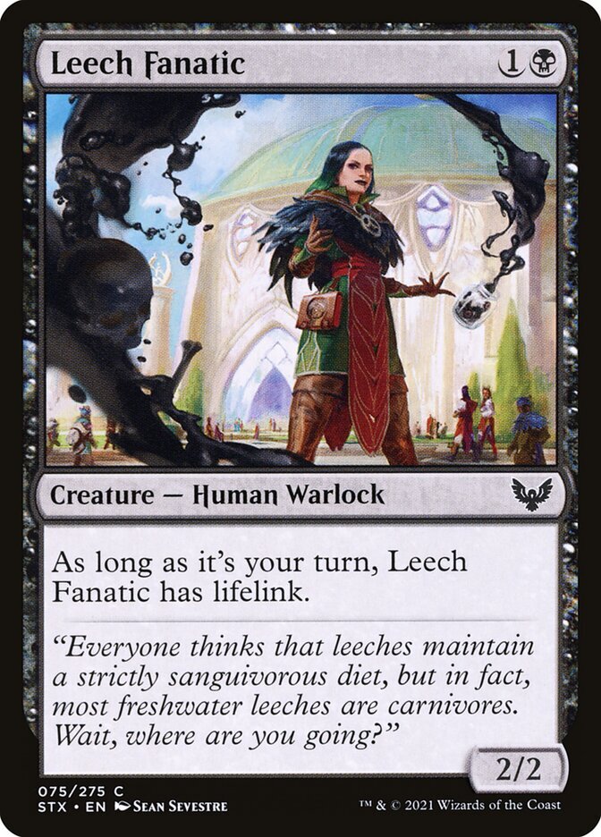 Leech Fanatic - Strixhaven: School of Mages-(075)-Foil
