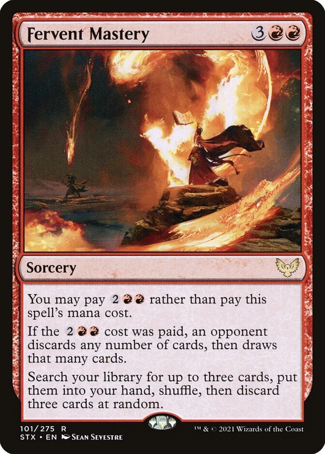 Fervent Mastery - Strixhaven: School of Mages-(101)